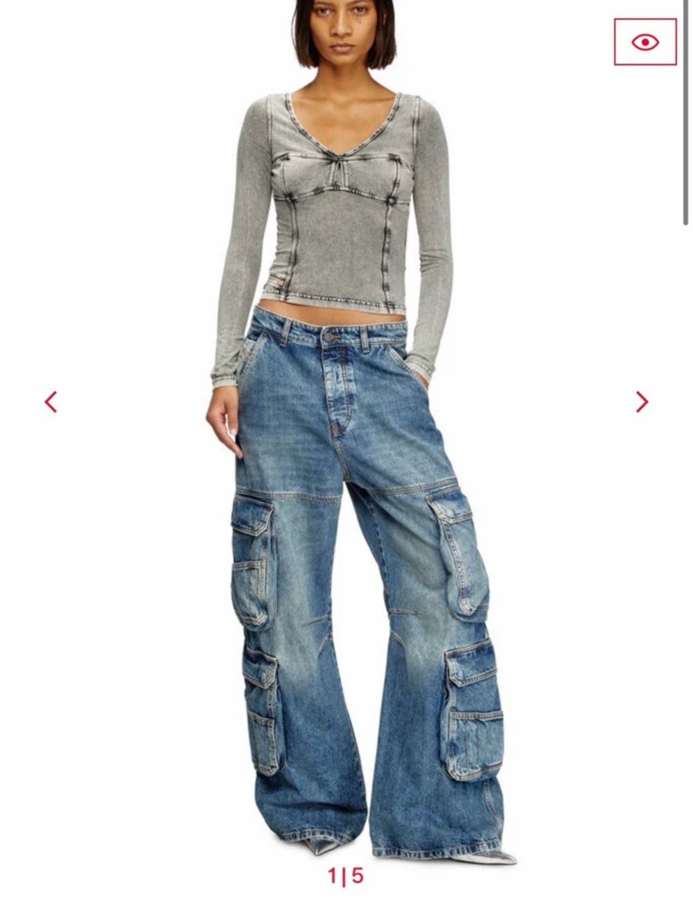 Diesel Relaxed Jeans Low Waist 1996 D-Sire Size 28. Jeans retail $450